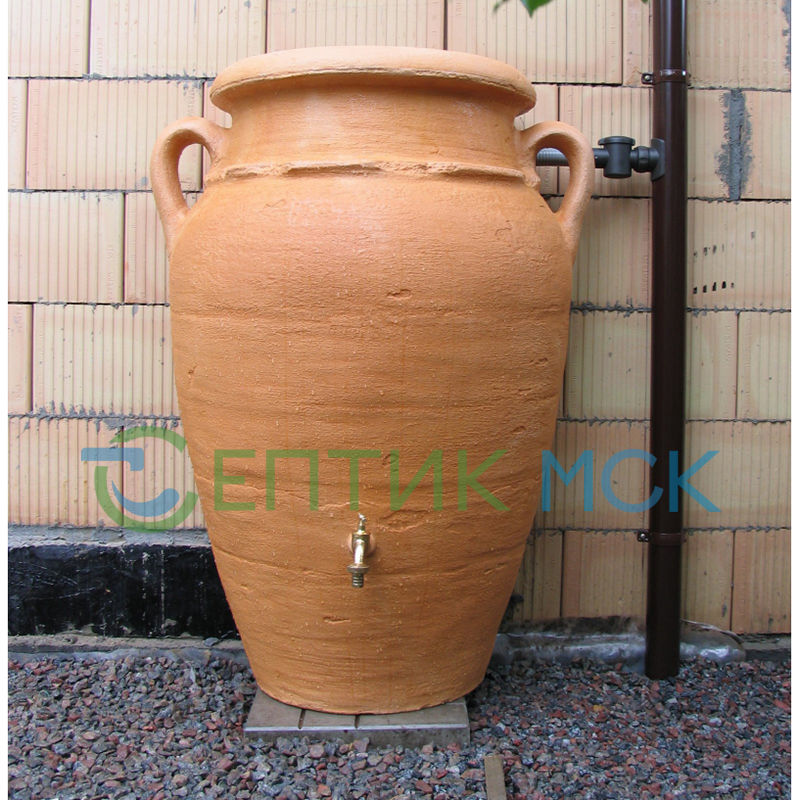 Емкость декоративная (Antique amfora, 600 Л, коричневая)